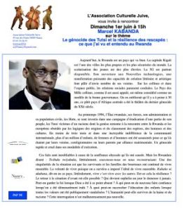 Le génocide des Tutsi et la résilience des rescapés : ce que j'ai vu et entendu au Rwanda